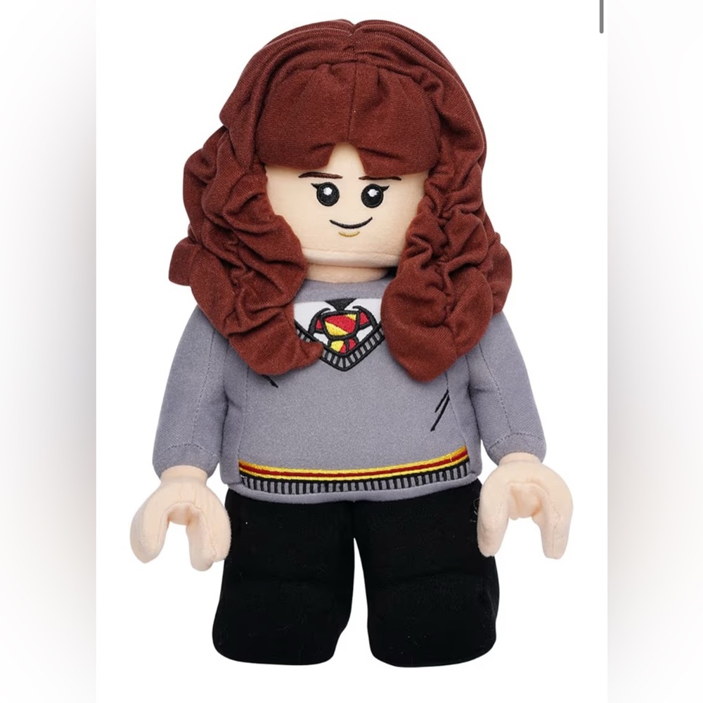 NWT LEGO Hermione Granger Minifigure Plush 13 Inch Character 🧙🏻